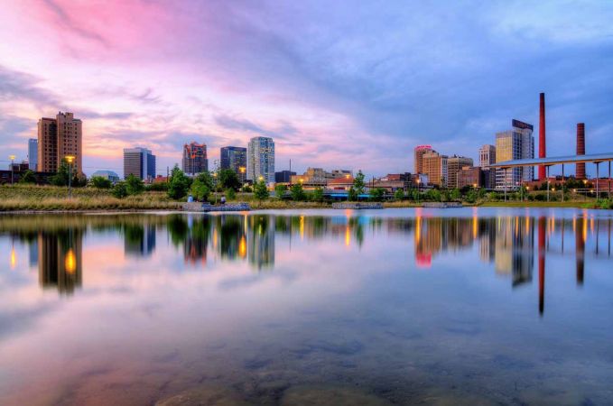 birmingham image from the ocean