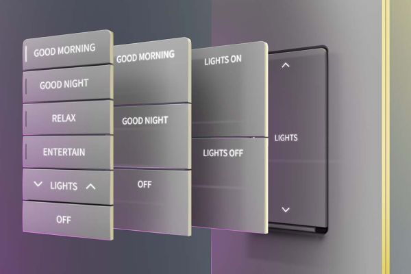 crestron keypad product photo