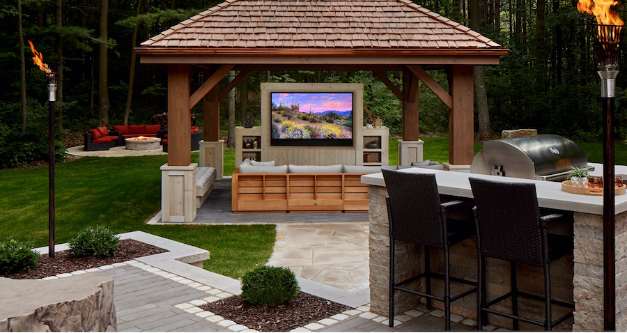 Miss the Drive-In? Build an Outdoor Home Theater!