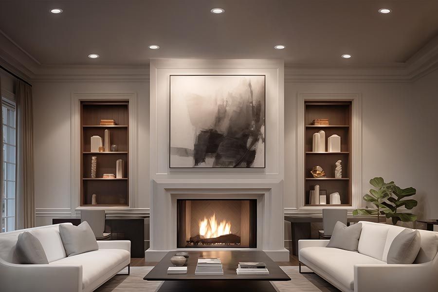 Focused kitchen lighting for countertop tasks with hanging pendants